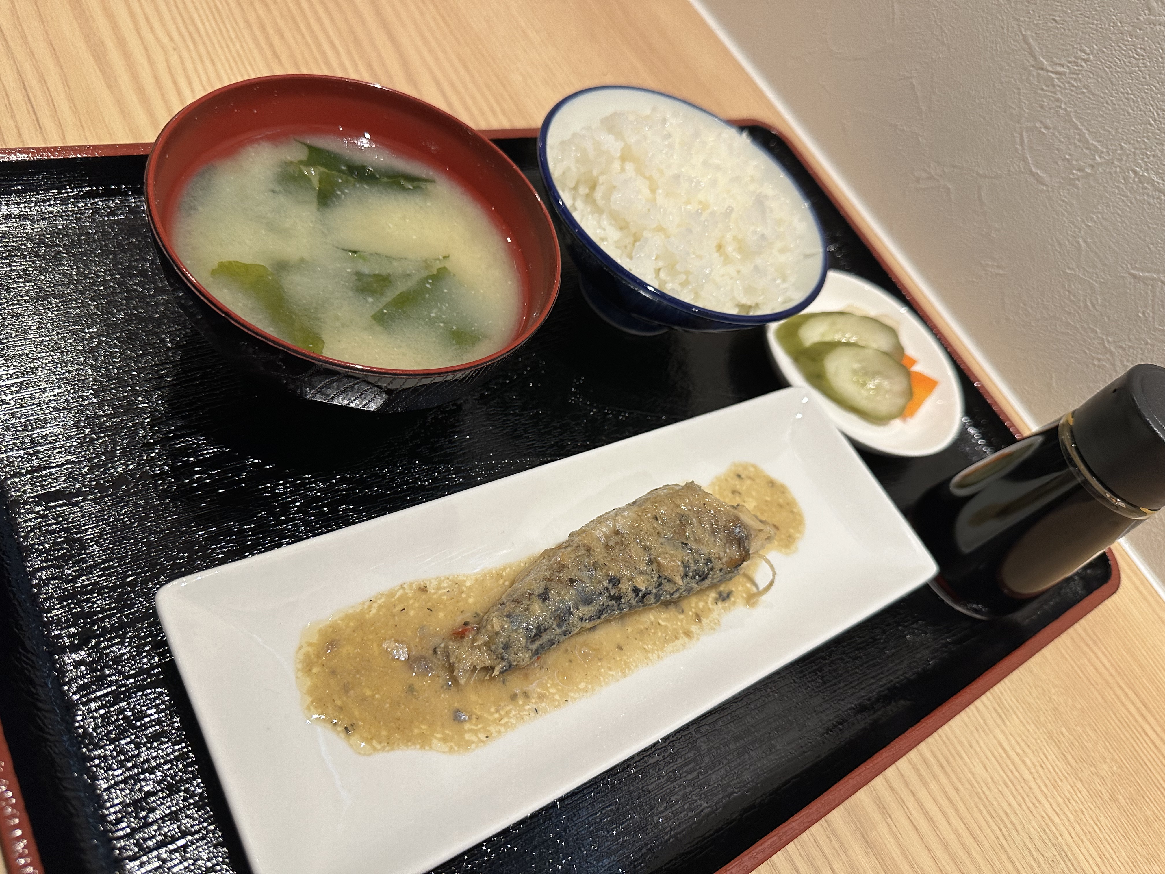 イワシのぬか炊き朝定食
